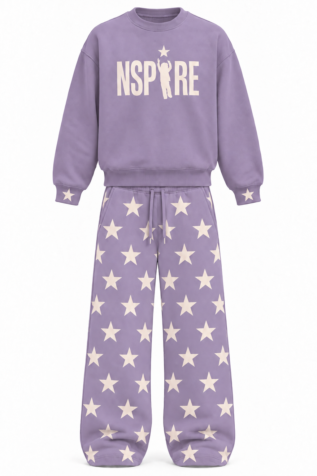 Starry Nights Set — Dusty lilac full-resolution design mockup