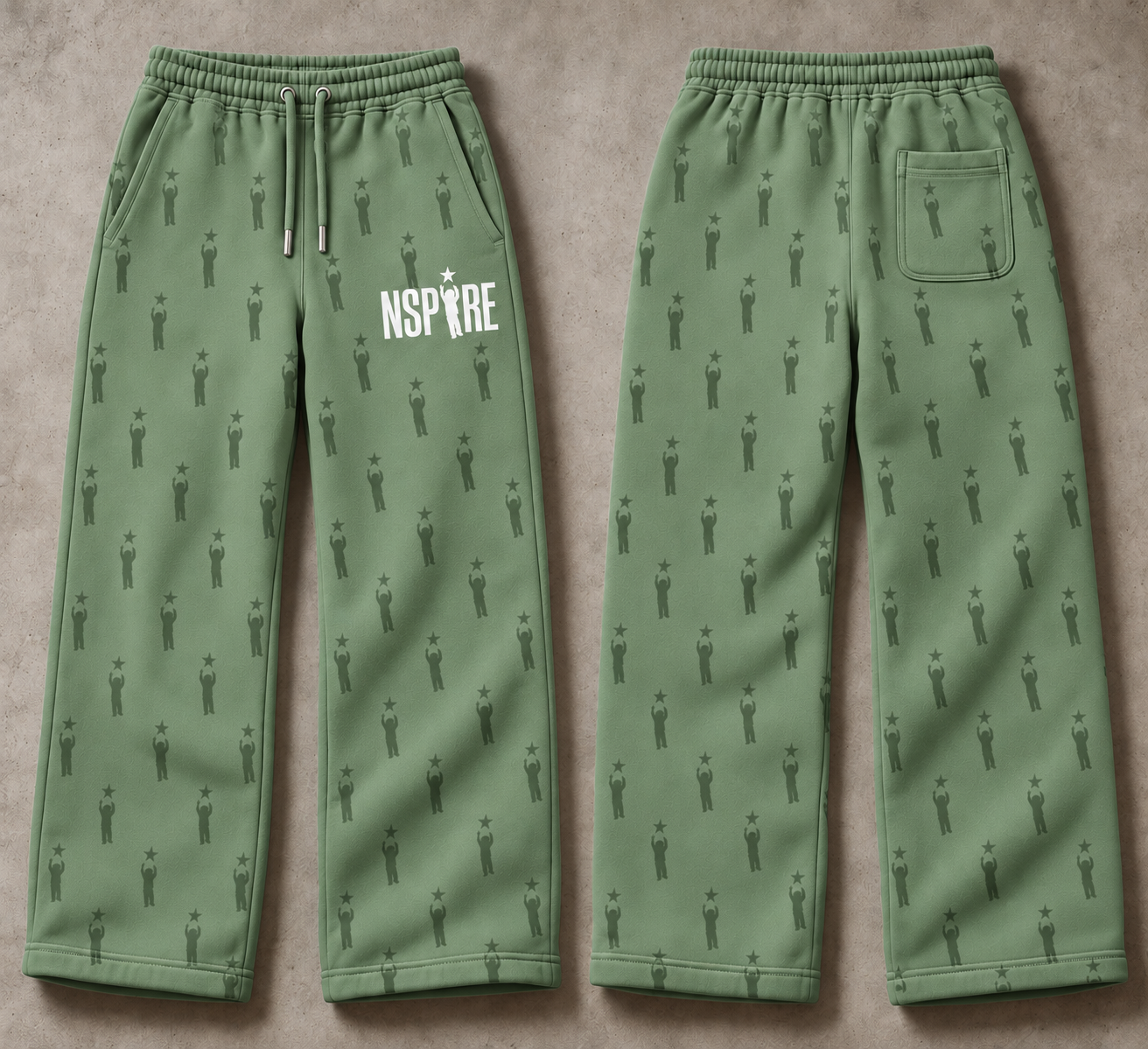 Pants Design 2 — Sage full-resolution design mockup