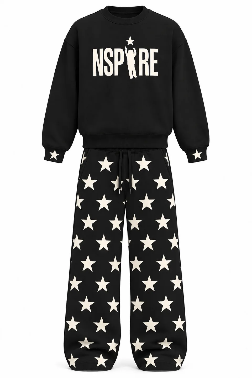 Starry Nights Set — Black, Black concept mockup