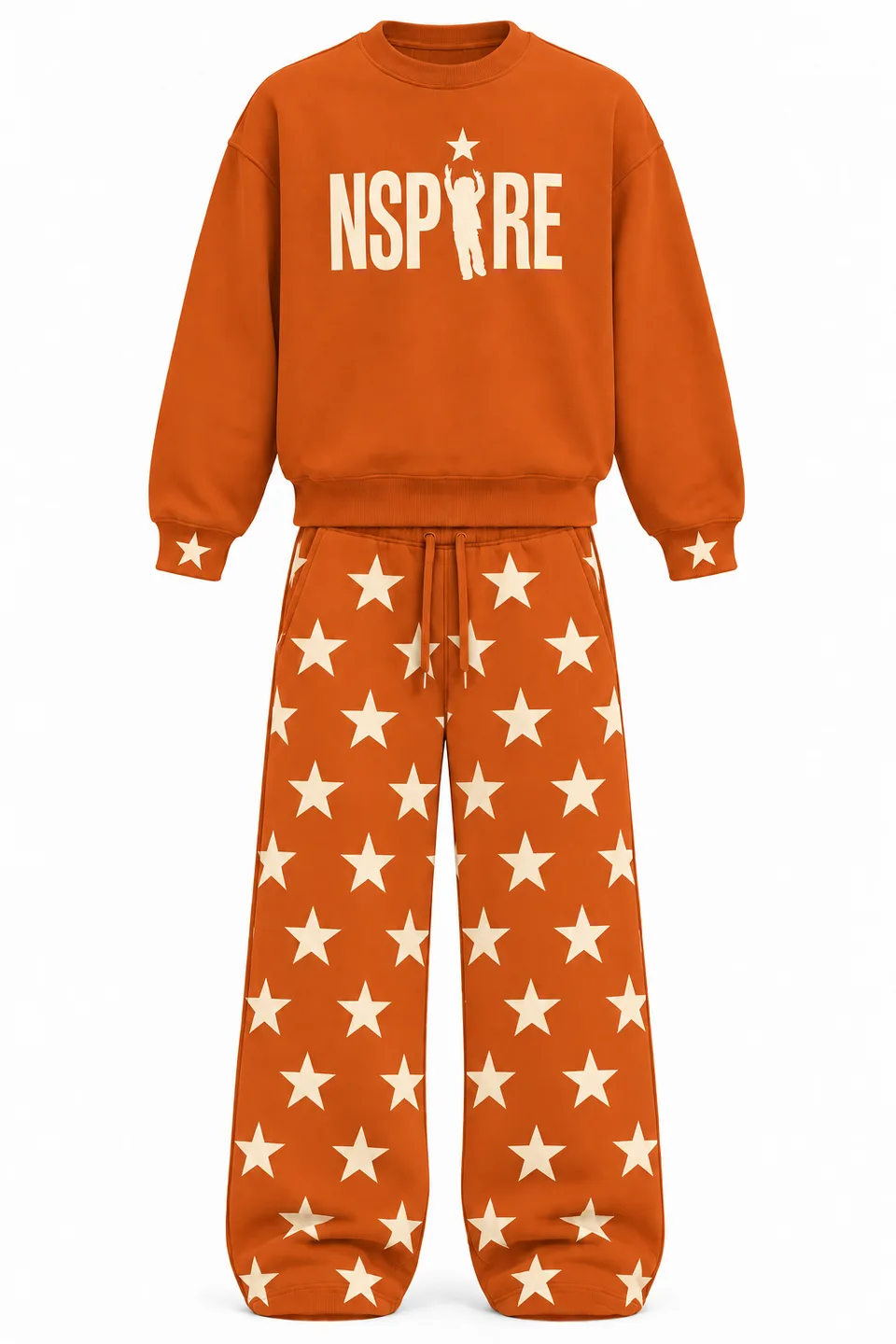 Starry Nights Set — Burnt orange, Burnt orange concept mockup