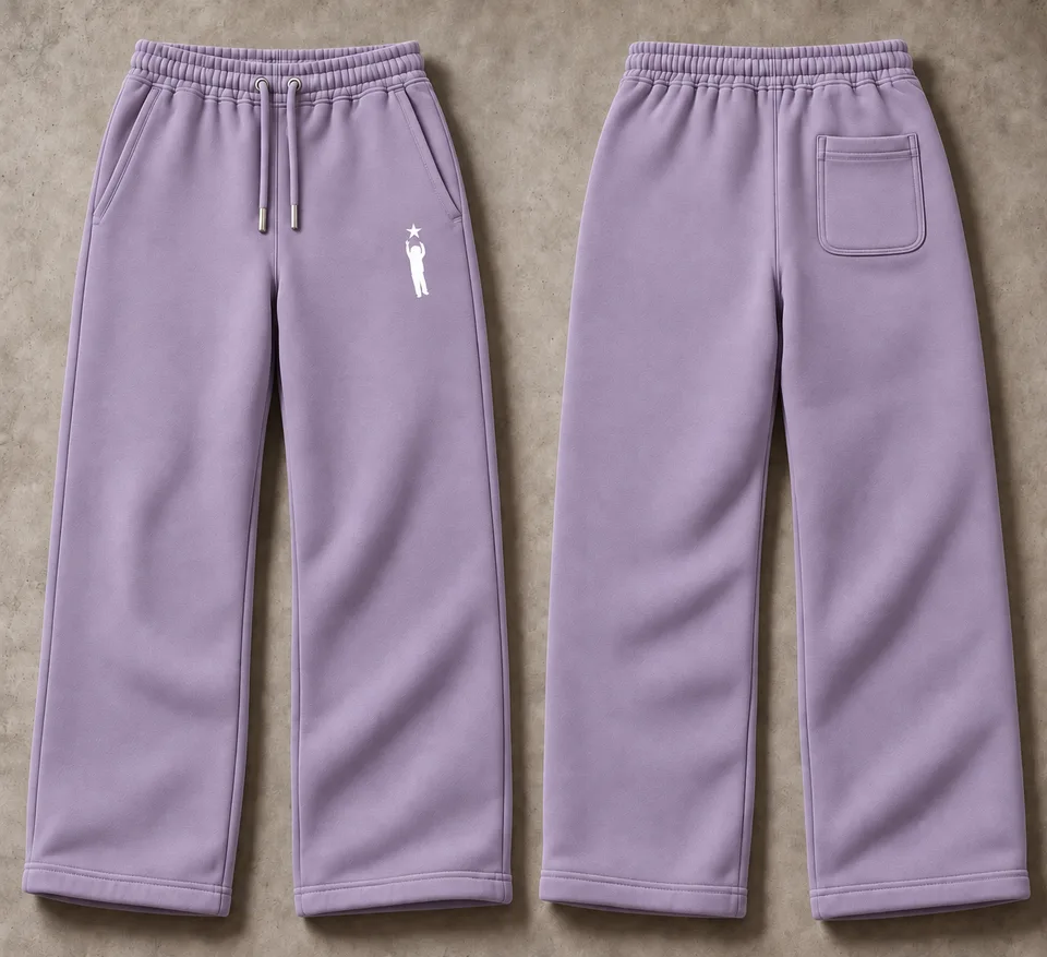 Pants Design 1 — Dusty lilac — Dusty lilac design mockup
