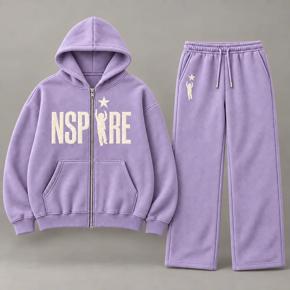 Matching Set 1 — Dusty lilac — Dusty lilac design mockup