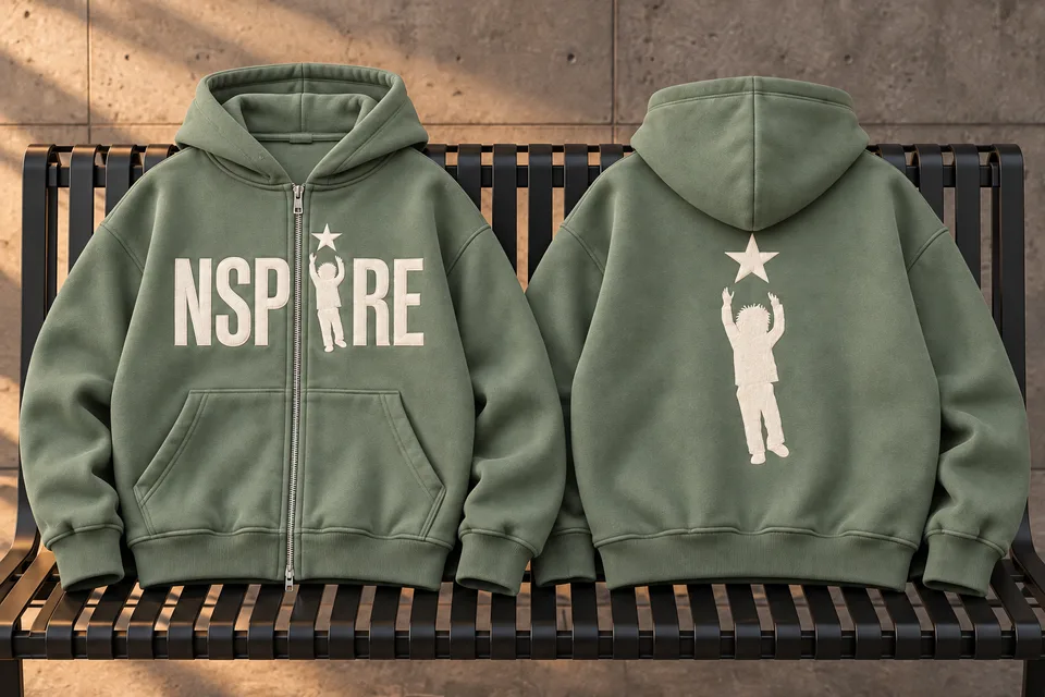 Hoodie Style 1 — Sage — Sage design mockup