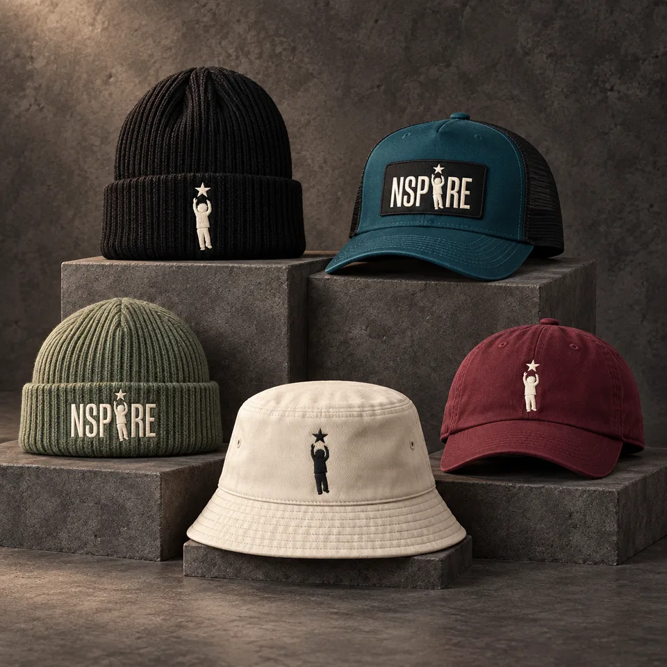 Five Ways Up, Black / teal / sage / cream / burgundy concept mockup